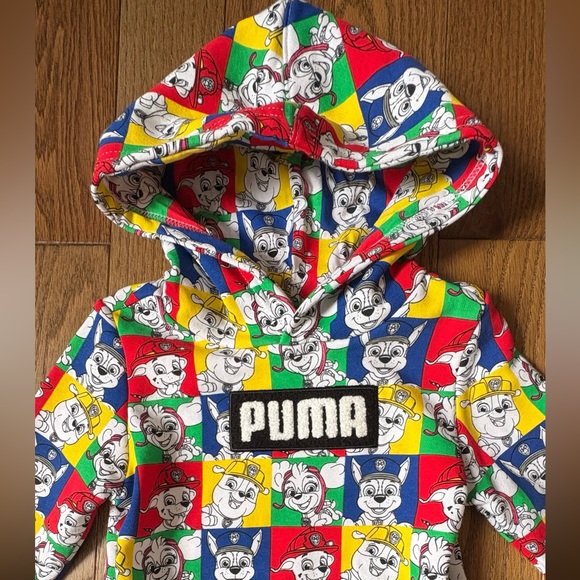 Puma Kids Colorful Paw Patrol Graphic Hoodie - Picture 3 of 5